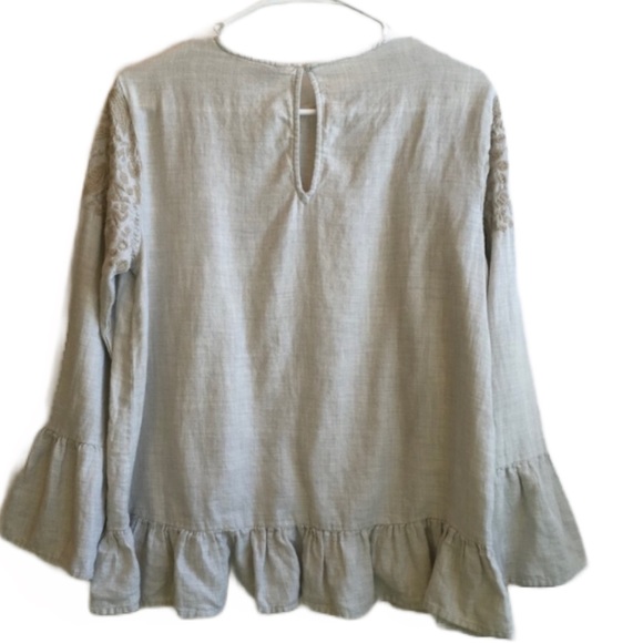 Zara Boho Embroidered Top - Picture 8 of 9